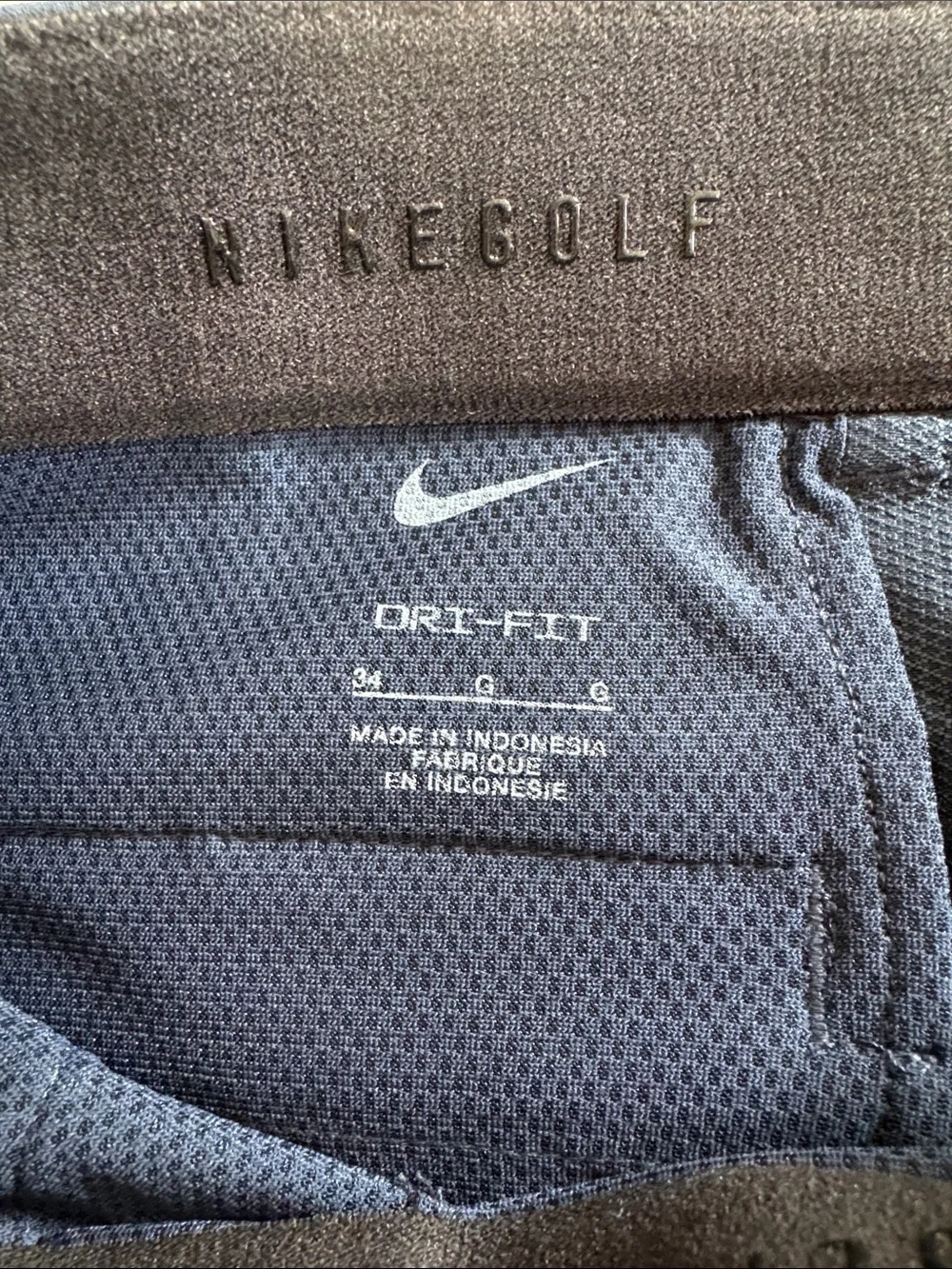 Nike Men's Dark Blue Hybrid Performance Shorts